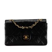 Chanel Vintage Pre-owned Laeder chanel-vskor Black, Dam