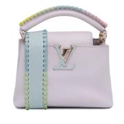 Louis Vuitton Vintage Pre-owned Laeder handvskor Purple, Dam