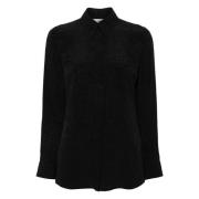 Elisabetta Franchi Svart Skjorta 110 Black, Dam