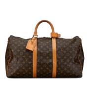 Louis Vuitton Vintage Pre-owned Canvas louis-vuitton-vskor Brown, Dam