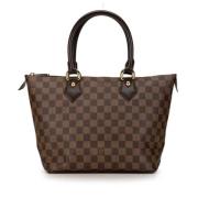 Louis Vuitton Vintage Pre-owned Canvas handvskor Brown, Dam