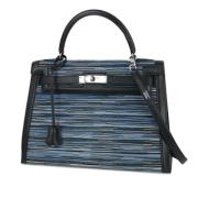 Hermès Vintage Pre-owned Mocka handvskor Blue, Dam