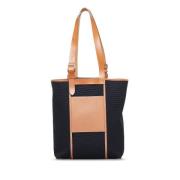 Hermès Vintage Pre-owned Canvas totevskor Black, Dam