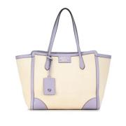 Gucci Vintage Pre-owned Canvas totevskor Beige, Dam