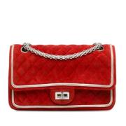 Chanel Vintage Pre-owned Mocka chanel-vskor Red, Dam