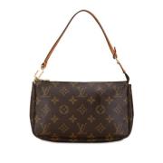 Louis Vuitton Vintage Pre-owned Canvas louis-vuitton-vskor Brown, Dam