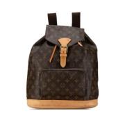 Louis Vuitton Vintage Pre-owned Canvas ryggsckar Brown, Dam