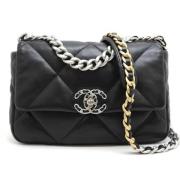 Chanel Vintage Pre-owned Laeder handvskor Black, Dam