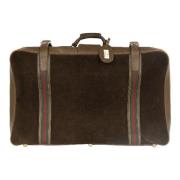 Gucci Vintage Pre-owned Mocka resvskor Brown, Herr