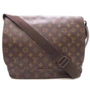 Louis Vuitton Vintage Pre-owned Canvas axelremsvskor Brown, Dam