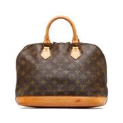 Louis Vuitton Vintage Pre-owned Canvas handvskor Brown, Dam