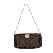 Louis Vuitton Vintage Pre-owned Canvas louis-vuitton-vskor Brown, Dam