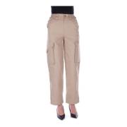 Dickies Casual dambyxor med fickor Brown, Dam