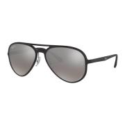 Ray-Ban Chromance Polariserade Spegelglasögon Matt Svart Black, Unisex