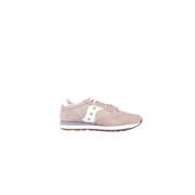 Saucony Logo Fram- och Baksida Sneakers Beige, Herr