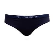 Tommy Hilfiger Marinblå Bikini Underdel med Logomärkt Midjeband Blue, ...