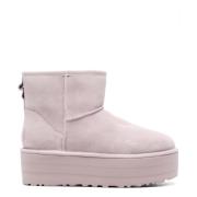 UGG Classic Mini Platform Boots Pink, Dam