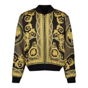 Versace Reversible Barocco Bomberjacka Multicolor, Herr