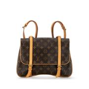 Louis Vuitton Vintage Pre-owned Canvas ryggsckar Brown, Dam