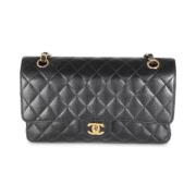 Chanel Vintage Pre-owned Laeder chanel-vskor Black, Dam