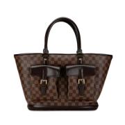 Louis Vuitton Vintage Pre-owned Canvas louis-vuitton-vskor Brown, Dam