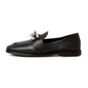 Cesare Gaspari Lyxiga Platform Loafers - Svart Black, Dam