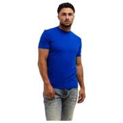 Dsquared2 Blå Rund Hals T-Shirt Herr Blue, Herr