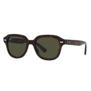 Ray-Ban Klassiska Solglasögon Erik Rb4398 Brown, Unisex