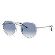 Ray-Ban Klassiska runda solglasögon Rb3565 Jack Gray, Unisex