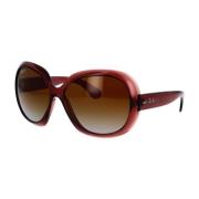 Ray-Ban Modern Oversized Solglasögon Jackie Ohh II Brown, Unisex