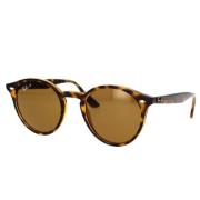 Ray-Ban Runda polariserade solglasögon Rb2180 710/83 Brown, Unisex