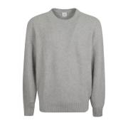 Eleventy Lyxig Grå Ulltröja Aw24 Gray, Herr