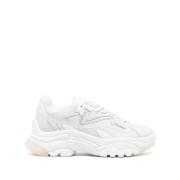 ASH Vita Lädersneakers Tjock Sula White, Dam