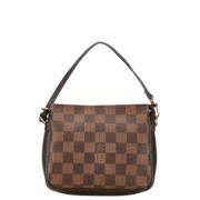 Louis Vuitton Vintage Pre-owned Plast axelremsvskor Brown, Dam