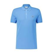 Lacoste Slim-Fit Bomull Polo Skjorta Blue, Herr