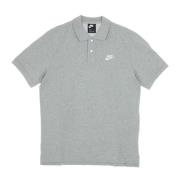 Nike Kortärmad polotröja Matchup Gray, Herr