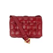 Bottega Veneta Vintage Pre-owned Laeder handvskor Red, Dam