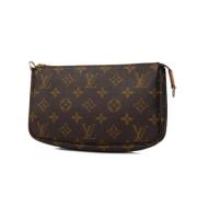 Louis Vuitton Vintage Pre-owned Canvas louis-vuitton-vskor Brown, Dam