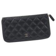 Chanel Vintage Pre-owned Laeder handvskor Black, Dam