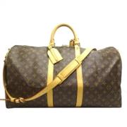 Louis Vuitton Vintage Pre-owned Canvas handvskor Green, Dam