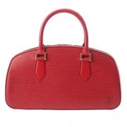 Louis Vuitton Vintage Pre-owned Laeder handvskor Red, Dam