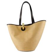 Jacquemus Laeder totevskor Beige, Dam