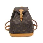 Louis Vuitton Vintage Pre-owned Canvas axelremsvskor Brown, Dam