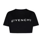 Givenchy Svarta T-shirts och Polos Voyou Klänning Black, Dam