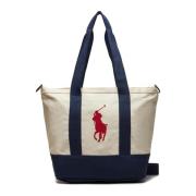 Ralph Lauren Canvasväska Tvättråd Kambodja Bomull White, Unisex