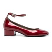 Roberto Festa Röda Patentläder Margo Pumps Red, Dam