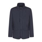 Herno Blå GoreTex 2Lager Blazer Jacka Blue, Herr