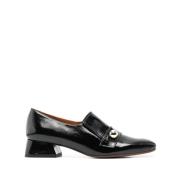 Chie Mihara Svart Skog Moccasin Skor Black, Dam