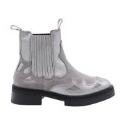 Dwrs Snygga Ankelboots Gray, Dam