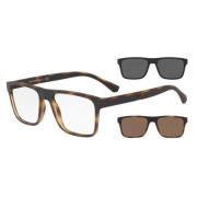 Emporio Armani Havana Solglasögon Ea4115 58021W Brown, Unisex